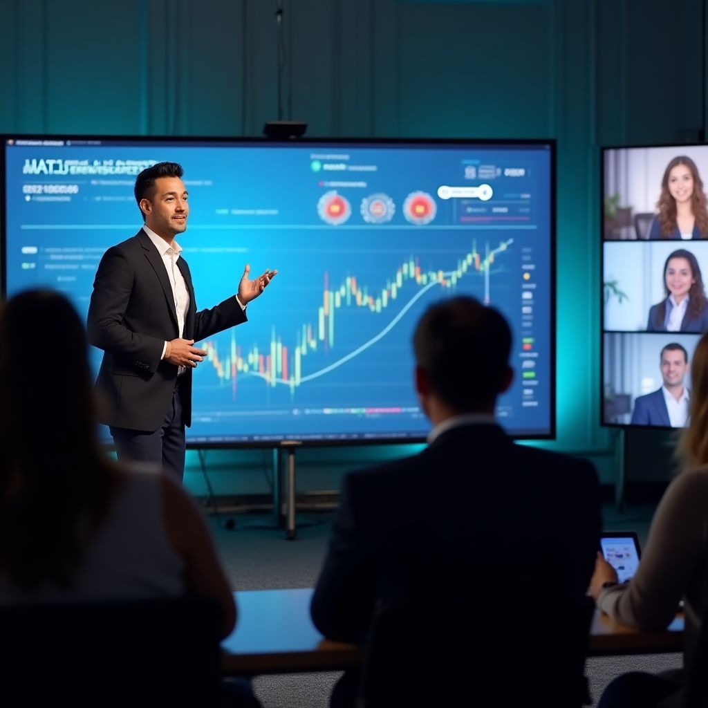 Webinar financiero con un experto