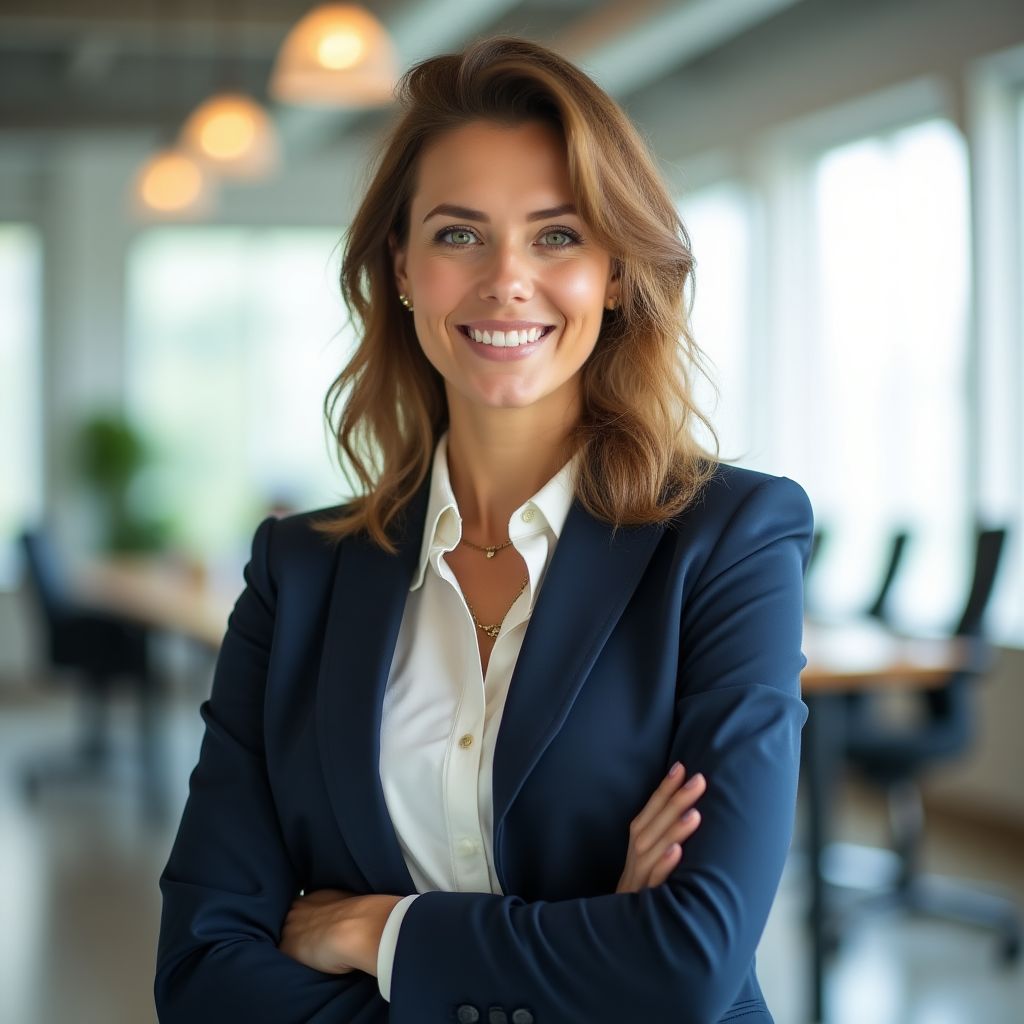 Retrato de Elena Vargas, Gestora de Fondos