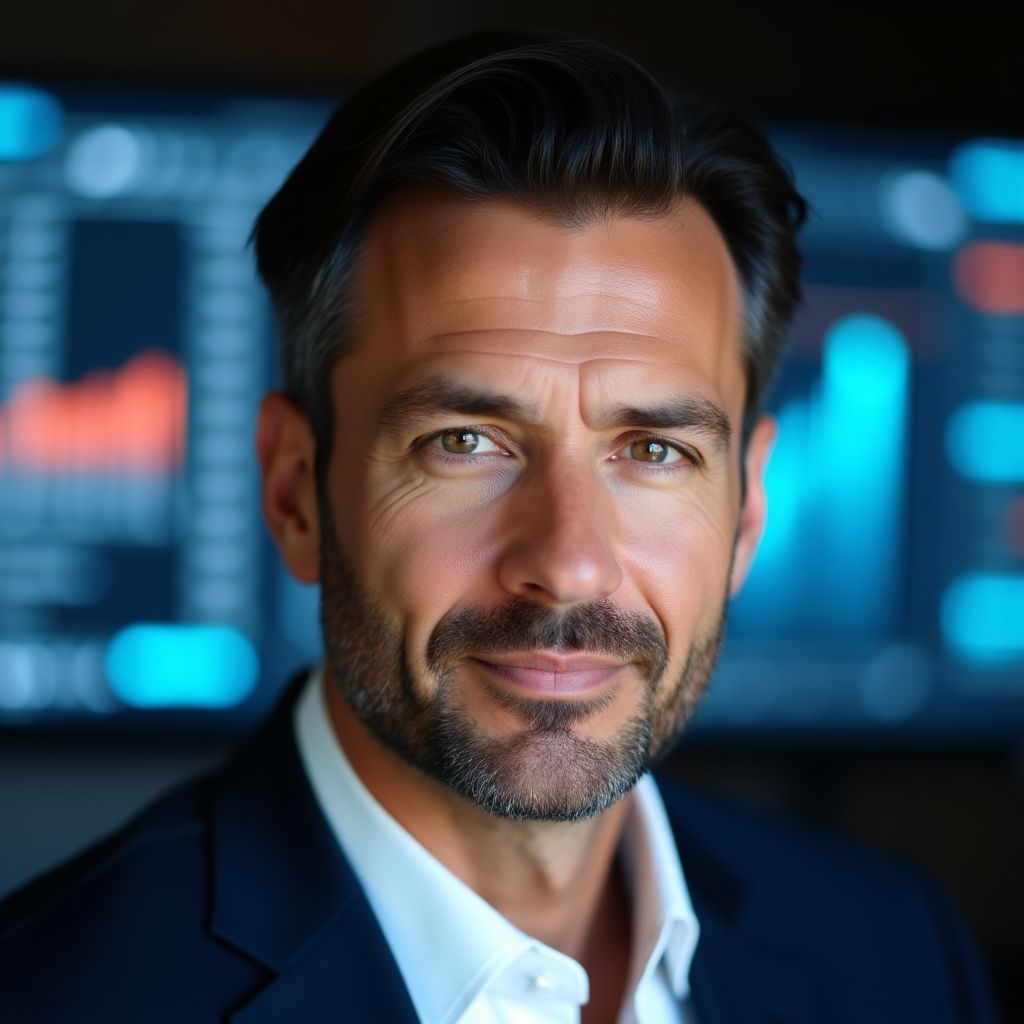 Retrato de Javier Morales, Especialista en Bonos